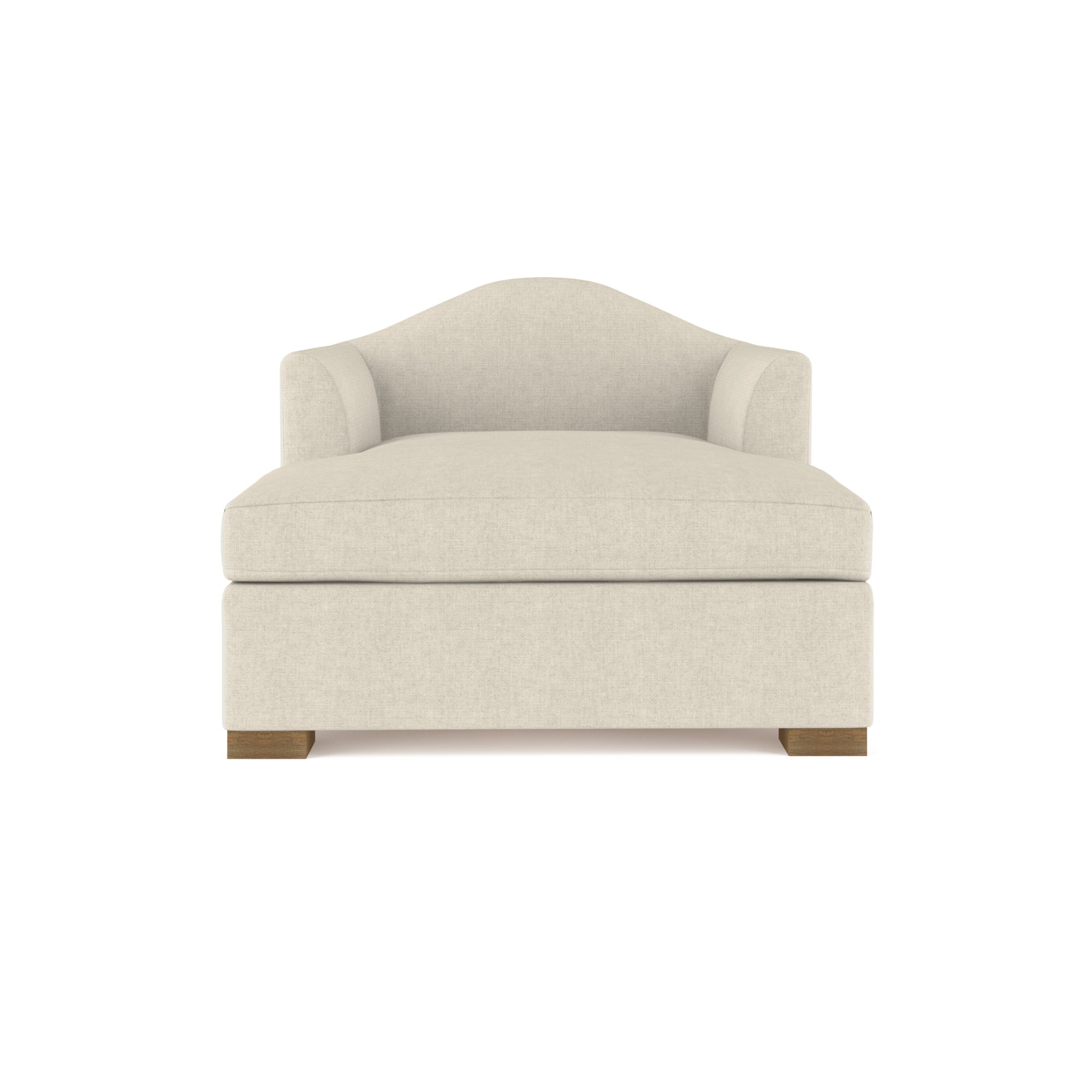 Horatio Chaise - Oyster Box Weave Linen