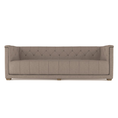 Hudson Sofa - Pumice Box Weave Linen