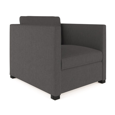 Madison Chair - Graphite Box Weave Linen
