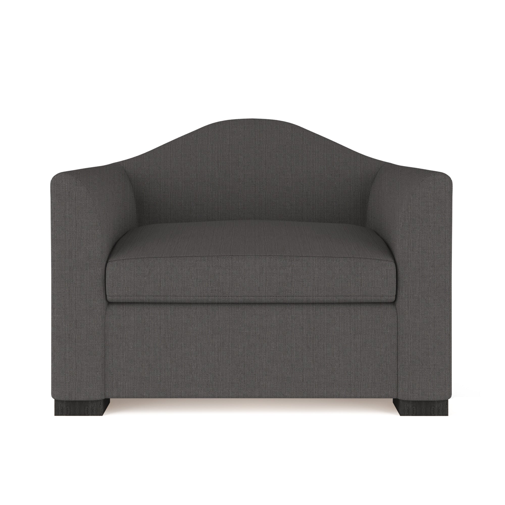 Horatio Chair - Graphite Box Weave Linen