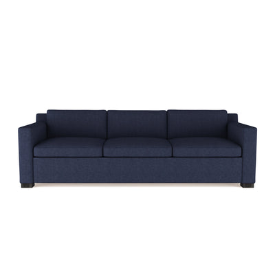 Mercer Sofa - Blue Print Plush Velvet