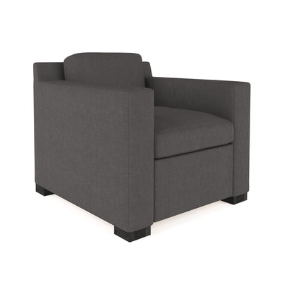 Mercer Chair - Graphite Box Weave Linen