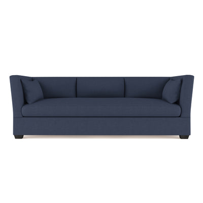 Rivington Sofa - Blue Print Box Weave Linen
