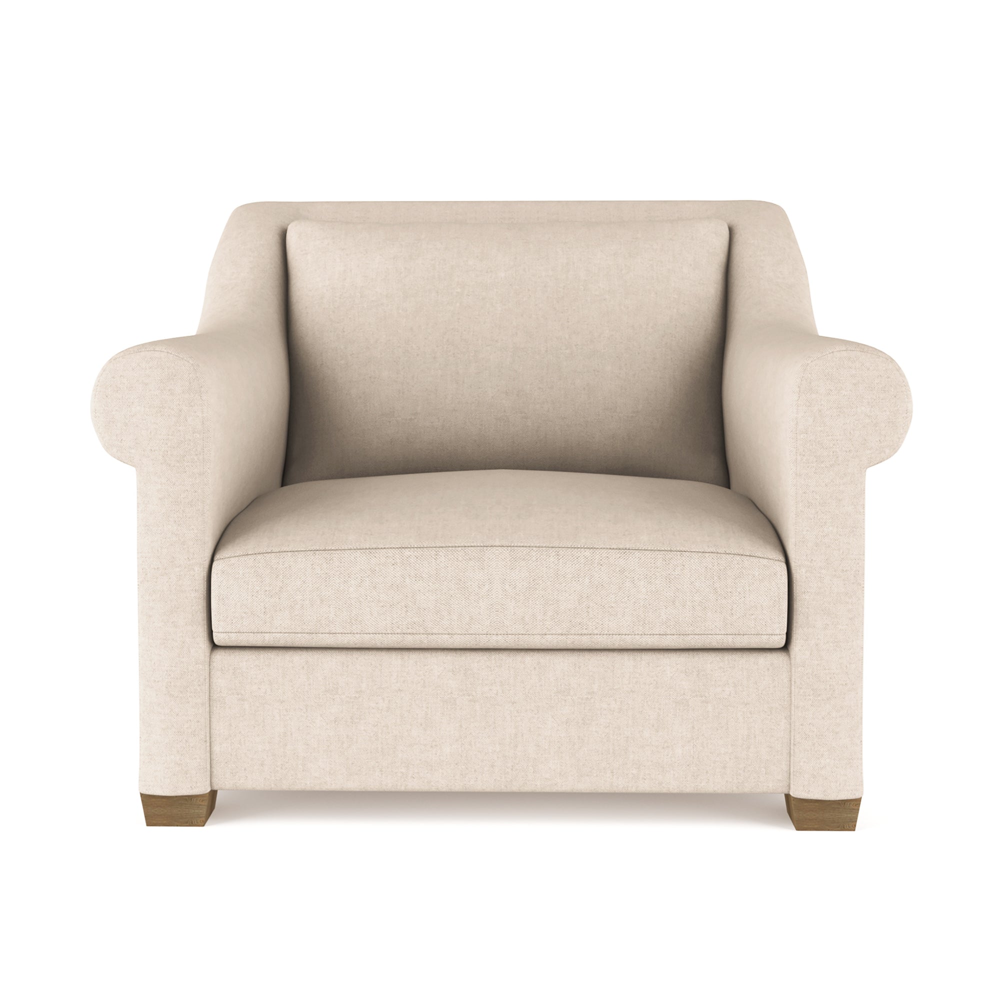 Thompson Chair - Oyster Plush Velvet