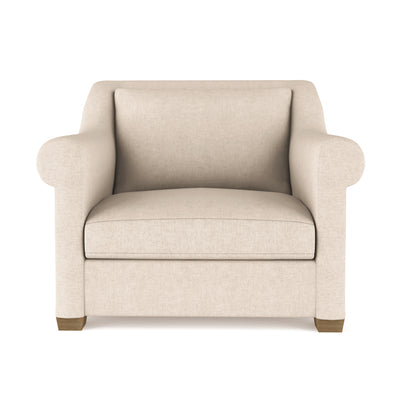 Thompson Chair - Oyster Plush Velvet