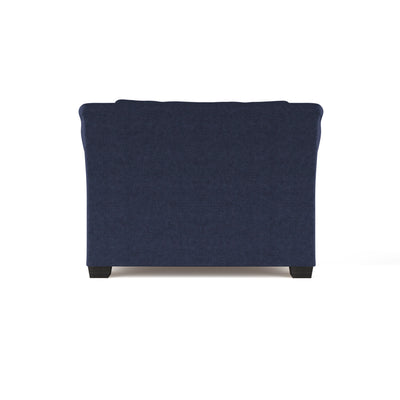 Thompson Chaise - Blue Print Plush Velvet
