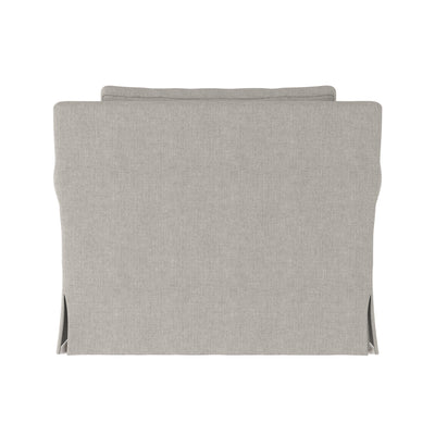 Ludlow Chair - Silver Streak Box Weave Linen