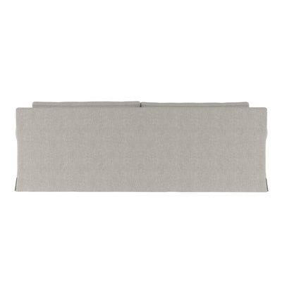 Ludlow Daybed - Silver Streak Box Weave Linen