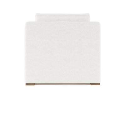 Crosby Chaise - Blanc Box Weave Linen