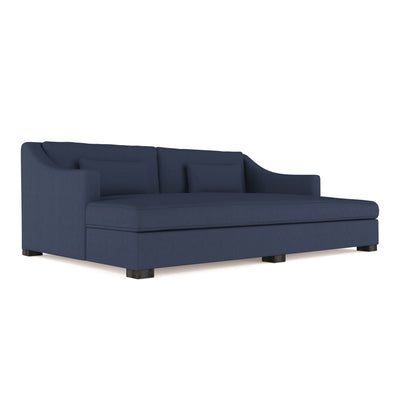 Crosby Daybed - Blue Print Box Weave Linen