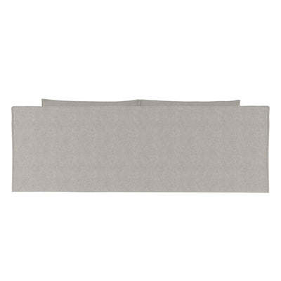 Mulberry Sofa - Silver Streak Box Weave Linen