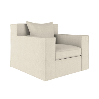 Mulberry Chair - Oyster Box Weave Linen