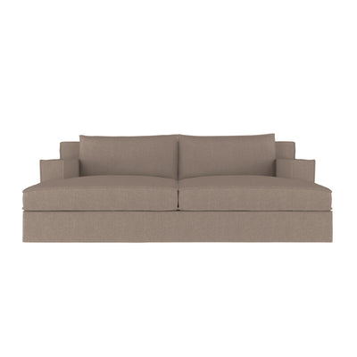 Mulberry Daybed - Pumice Box Weave Linen