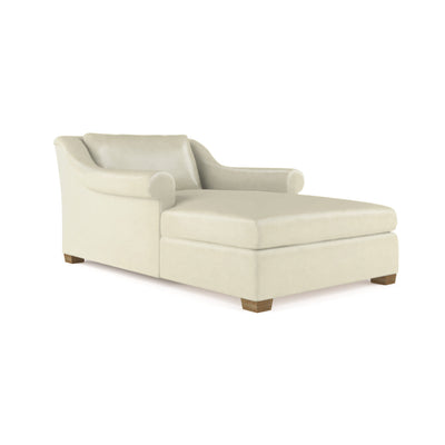 Thompson Chaise - Alabaster Vintage Leather
