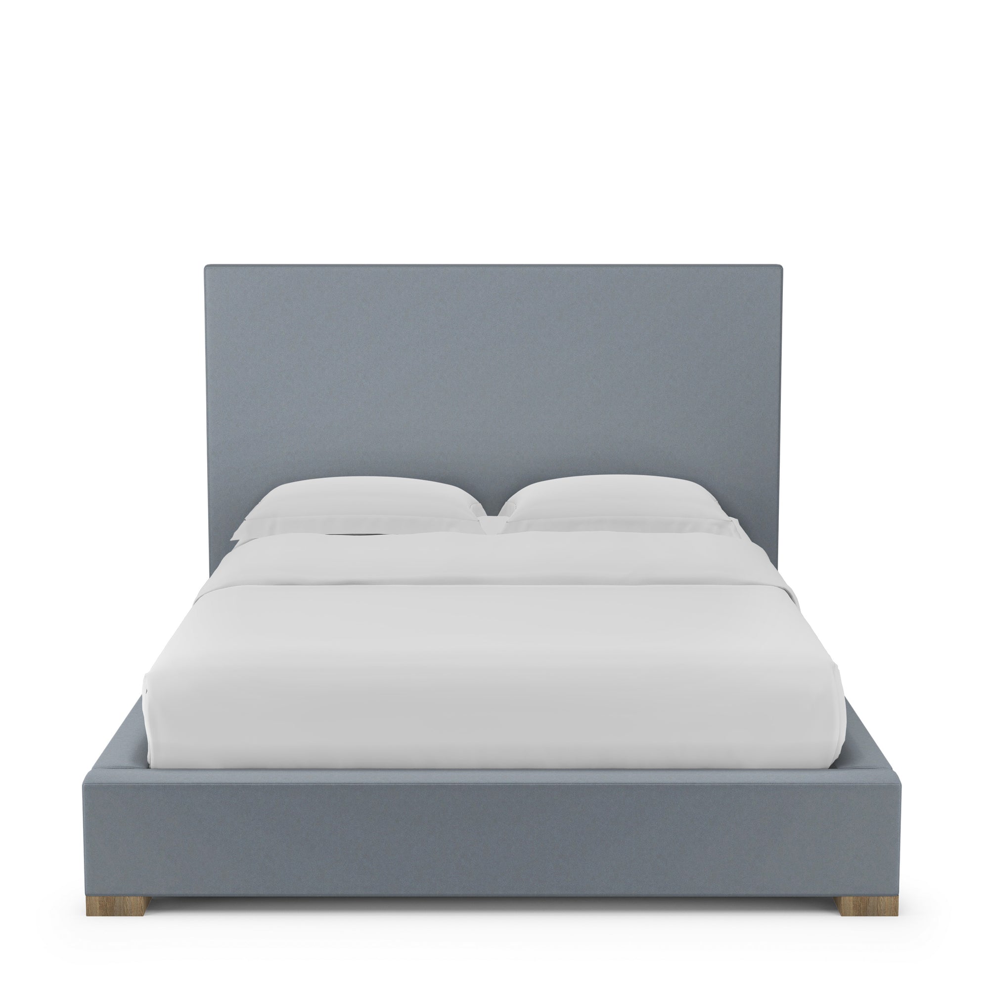 Sloan Panel Bed - Haze Plush Velvet