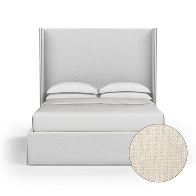 Kaiser Box Bed - Alabaster Basketweave