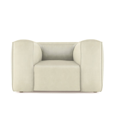Varick Chair - Alabaster Vintage Leather