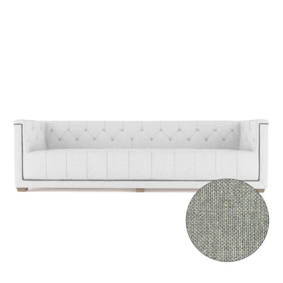 Hudson Sofa - Haze Pebble Weave Linen