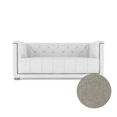 Hudson Sofa - Silver Streak Basketweave