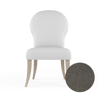 Caitlyn Dining Chair - Graphite Basketweave