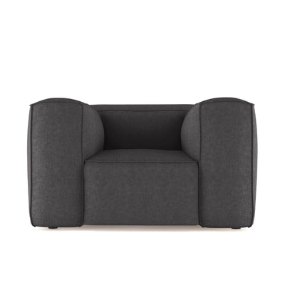 Varick Chair - Graphite Plush Velvet