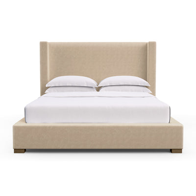 Roxborough Shelter Bed - Oyster Vintage Leather