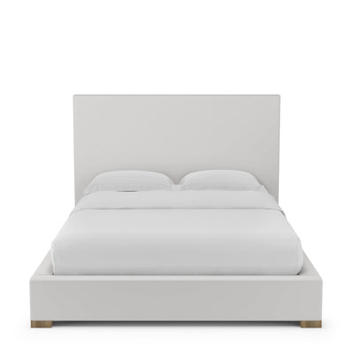 Sloan Panel Bed - Silver Streak Plush Velvet