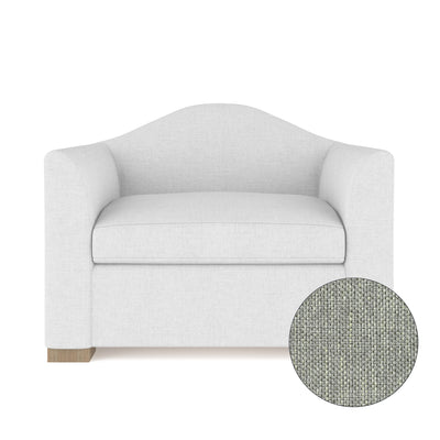 Horatio Chair - Haze Pebble Weave Linen