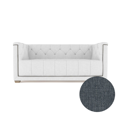 Hudson Sofa - Bluebell Pebble Weave Linen