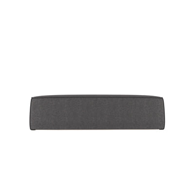 Varick Table Ottoman - Graphite Plush Velvet