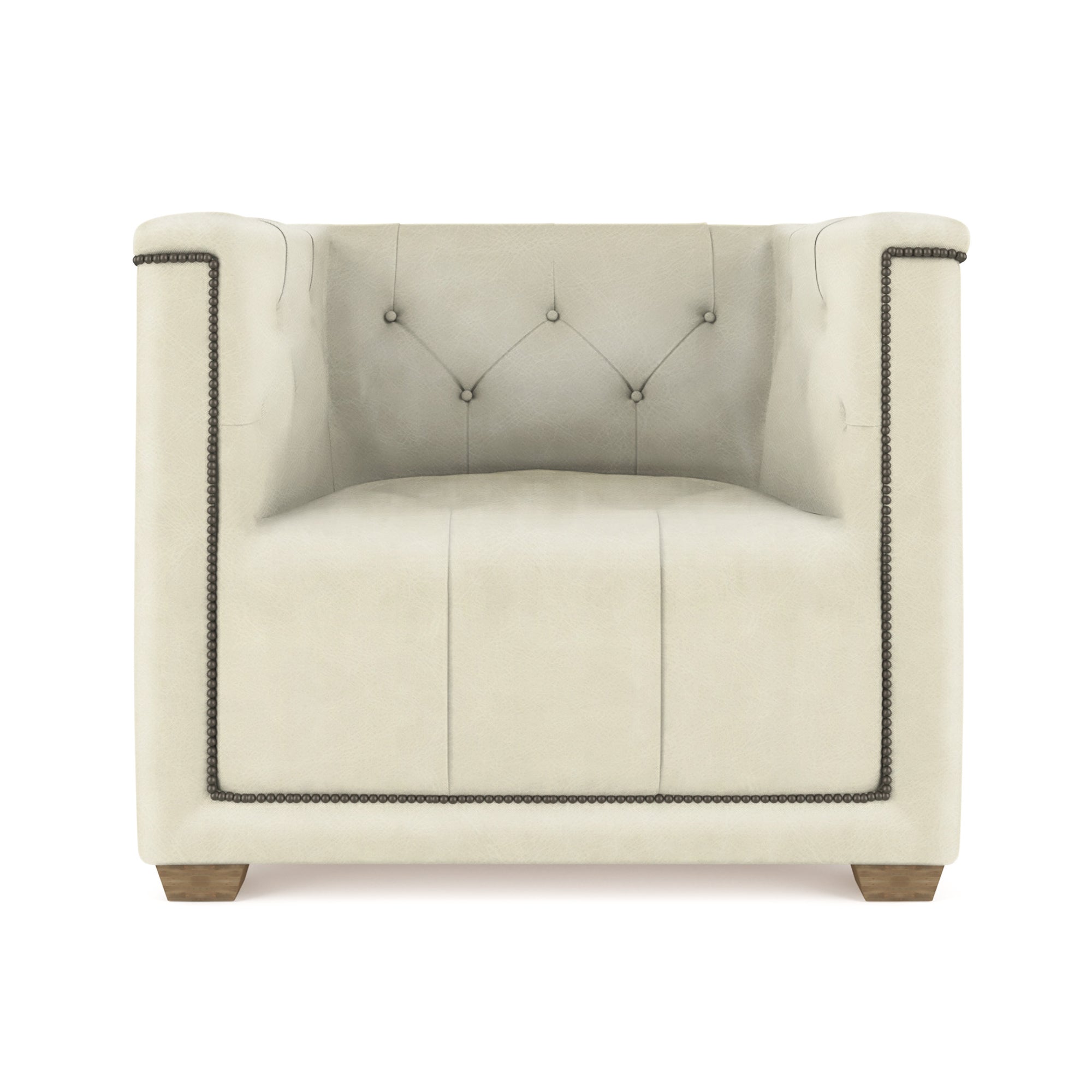 Hudson Chair - Alabaster Vintage Leather
