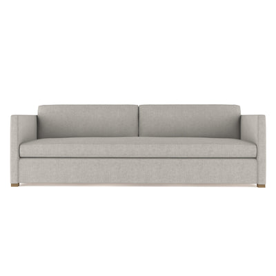 Madison Sleeper Sofa - Silver Streak Box Weave Linen
