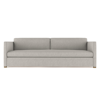 Madison Sleeper Sofa - Silver Streak Box Weave Linen