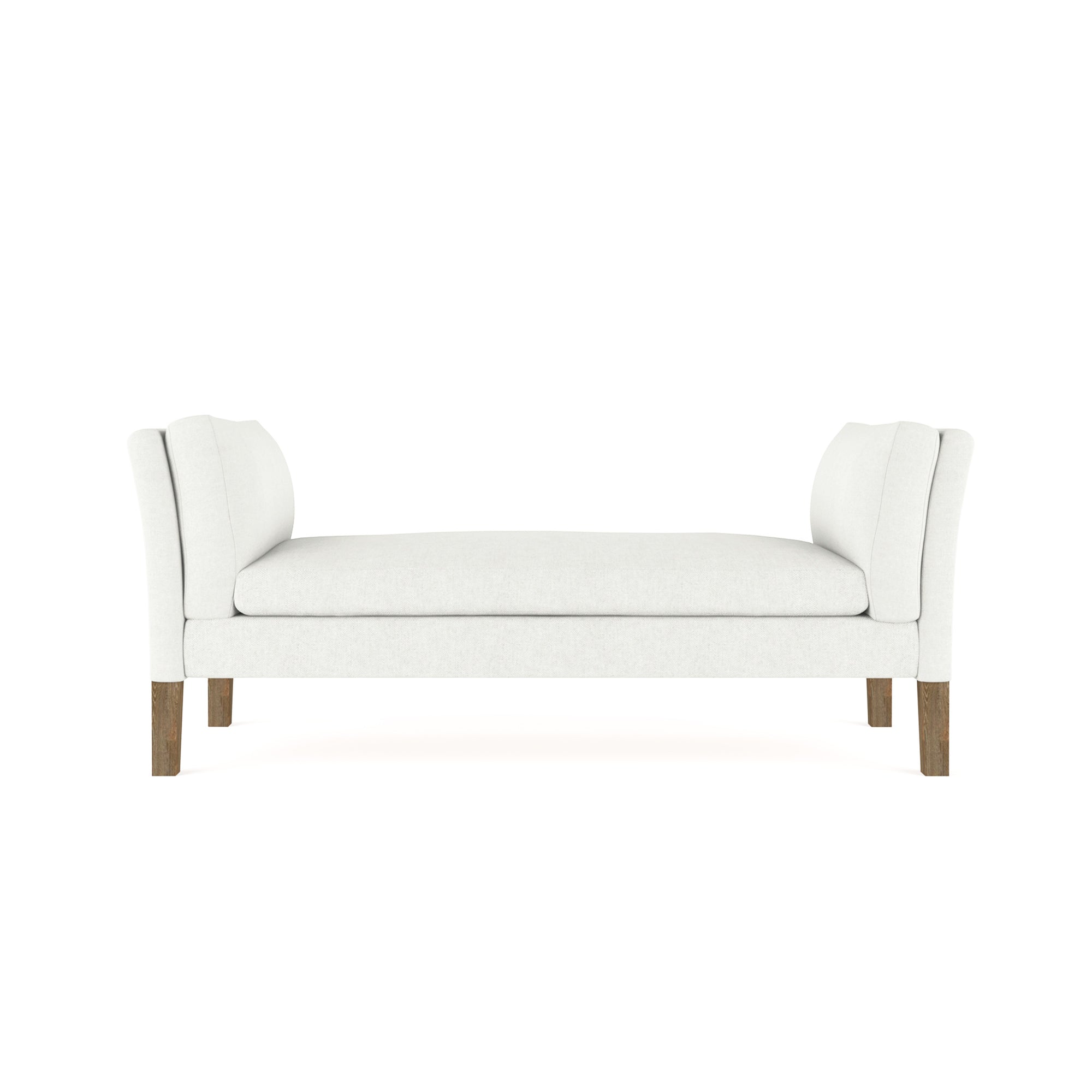 Charlton Bench - Blanc Plush Velvet