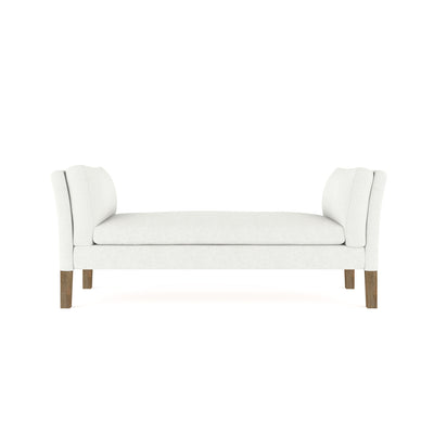 Charlton Bench - Blanc Plush Velvet