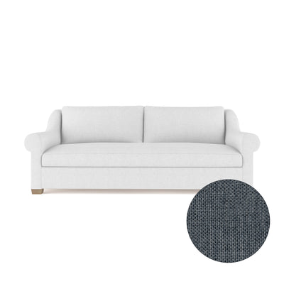 Thompson Sofa - Bluebell Pebble Weave Linen