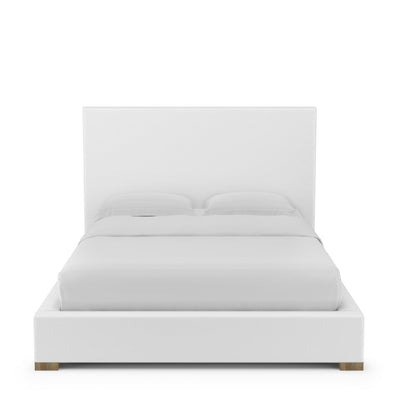 Sloan Panel Bed - Blanc Vintage Leather