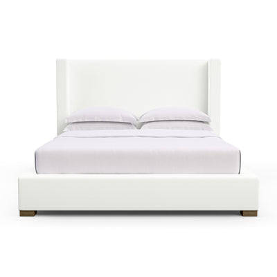 Roxborough Shelter Bed - Blanc Plush Velvet