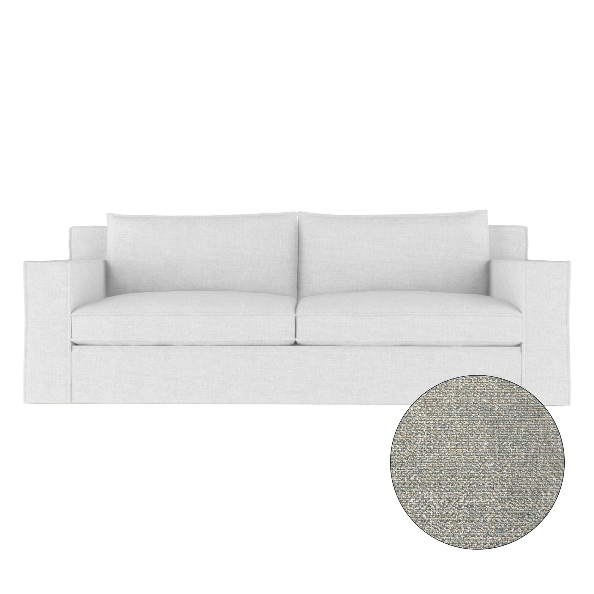Mulberry Sofa - Haze Basketweave