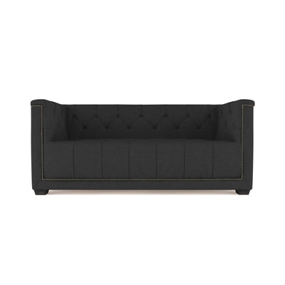 Hudson Sofa - Black Jack Box Weave Linen