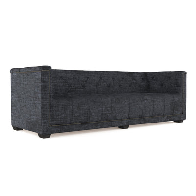 Hudson Sofa - Graphite Crushed Velvet