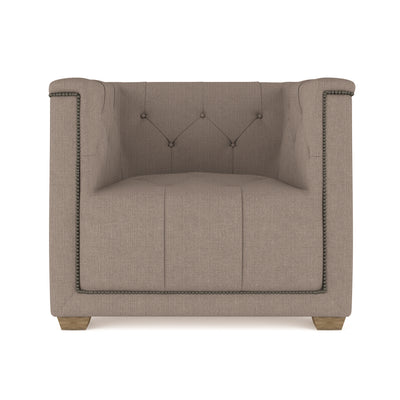 Hudson Chair - Pumice Box Weave Linen