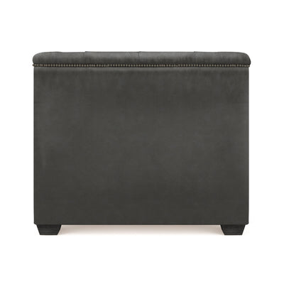 Hudson Chair - Graphite Vintage Leather