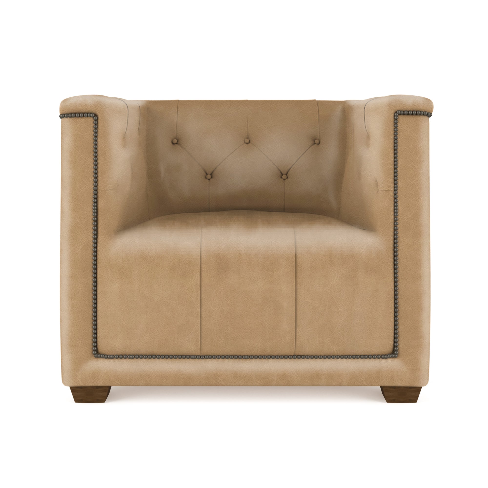 Hudson Chair - Marzipan Vintage Leather