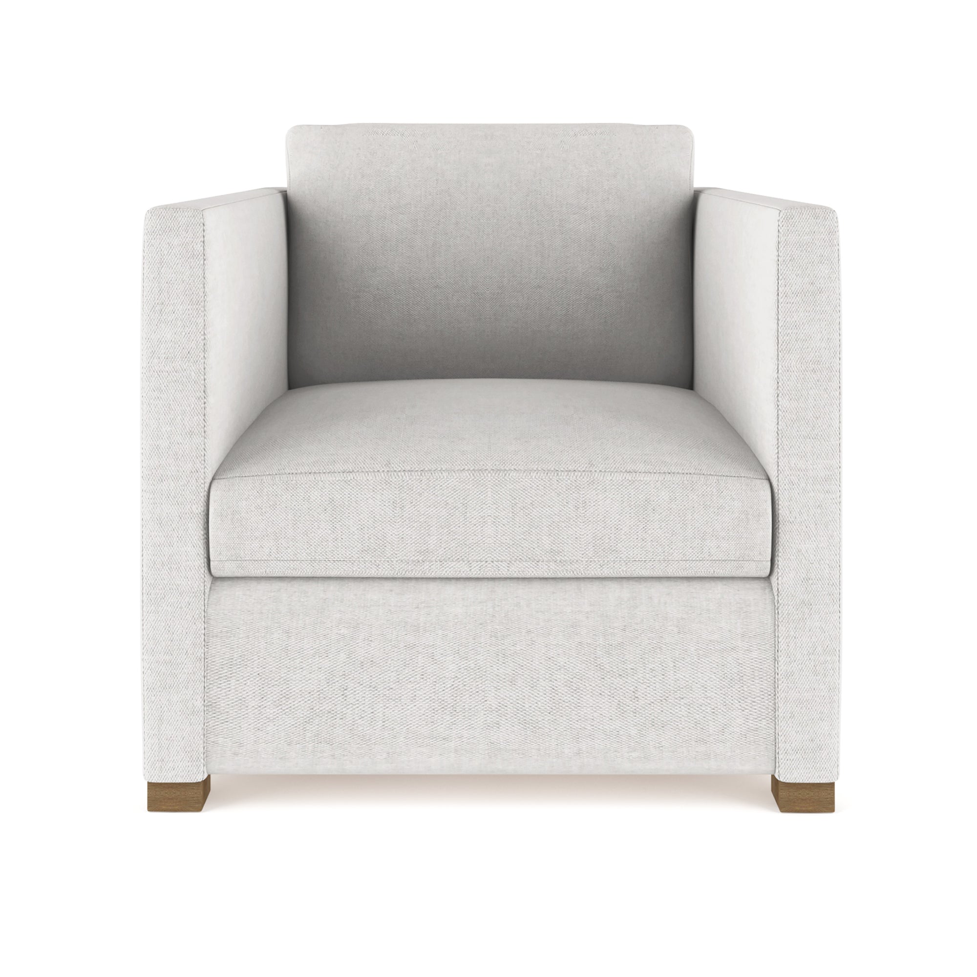Madison Chair - Silver Streak Plush Velvet