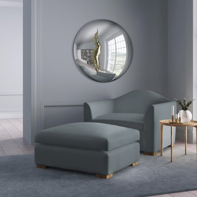 Horatio Ottoman - Haze Vintage Leather