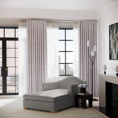 Horatio Chaise - Silver Streak Basketweave