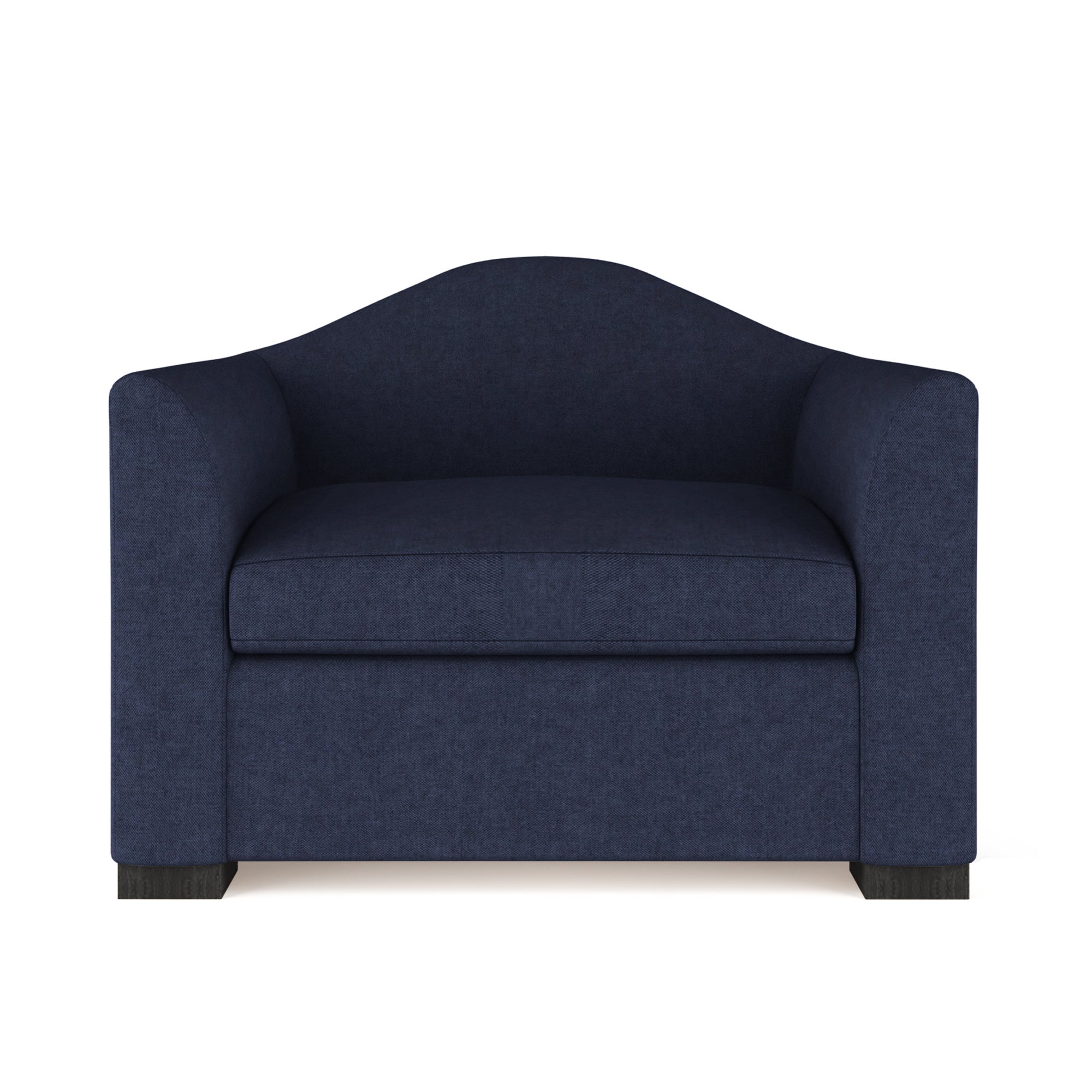 Horatio Chair - Blue Print Plush Velvet