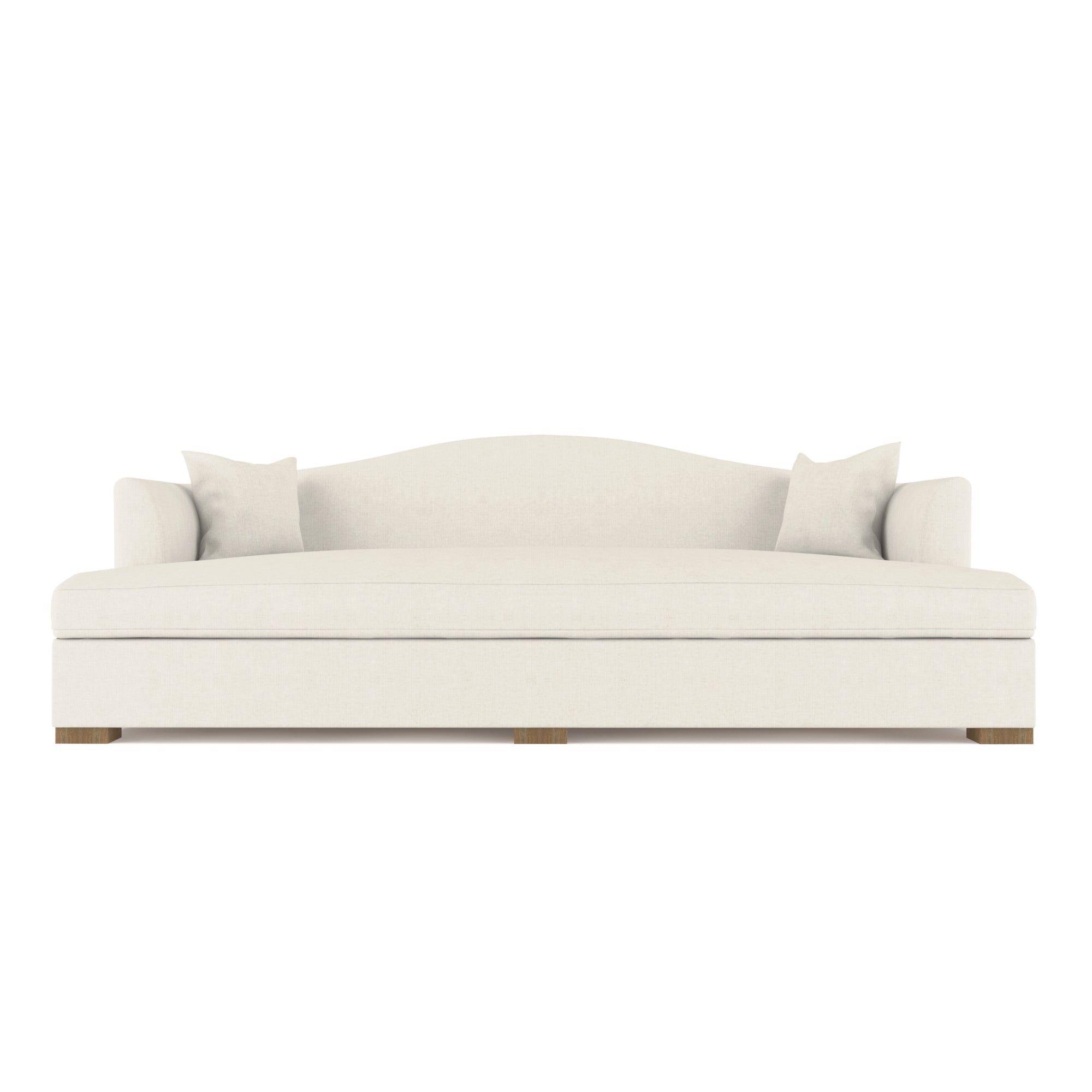 Horatio Daybed - Alabaster Box Weave Linen