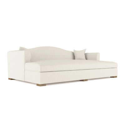 Horatio Daybed - Alabaster Box Weave Linen